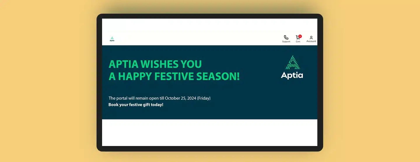 Aptia banner