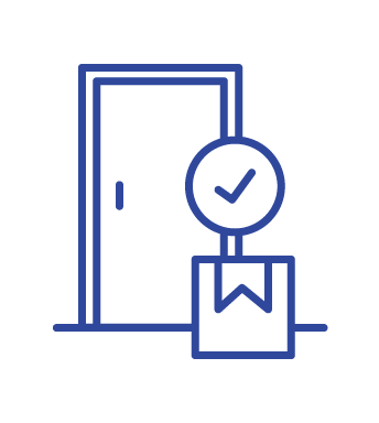 Doorstep delivery, on time