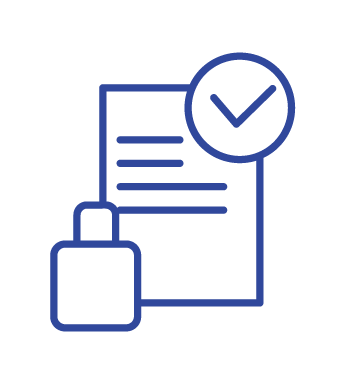 Pre-approved, locked templates